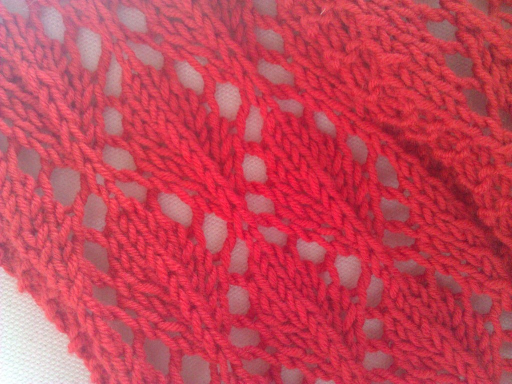 scarf lace pattern